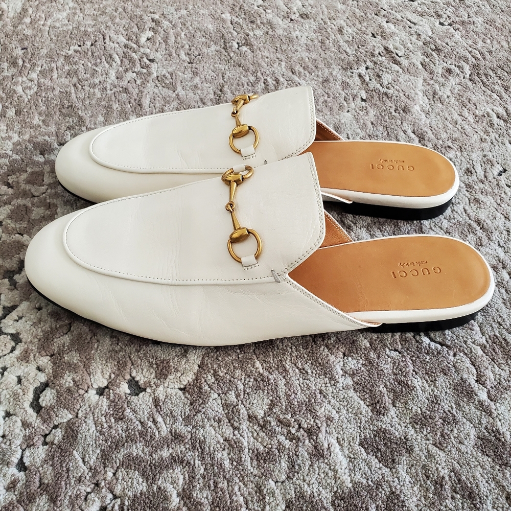 Gucci Princetown Leather Loafer Mule Slide Size 42 - Picture 5 of 9